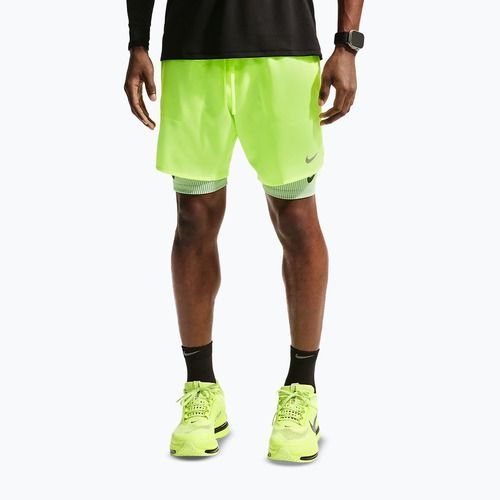 Vyriški bėgimo šortai Nike Stride Dri-Fit Brief-Lined 7" volt ice