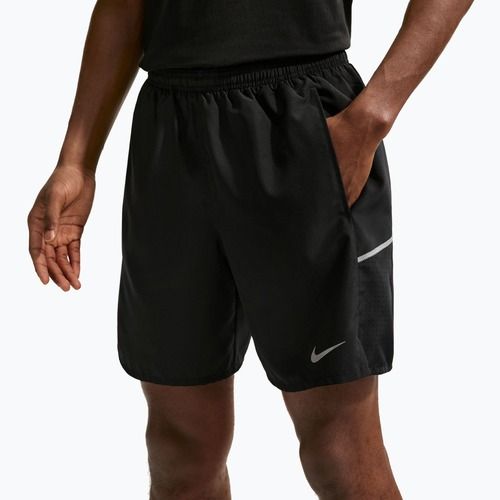 Vyriški bėgimo šortai Nike Miler Dri-Fit 2in1 7" black/black