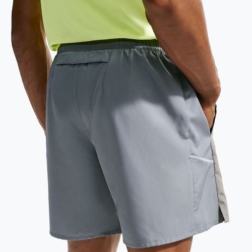 Vyriški bėgimo šortai Nike Miler Dri-Fit 2in1 7" smoke grey/smoke grey