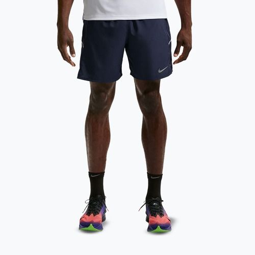 Vyriški bėgimo šortai Nike Miler Dri-Fit 2in1 7" midnight navy