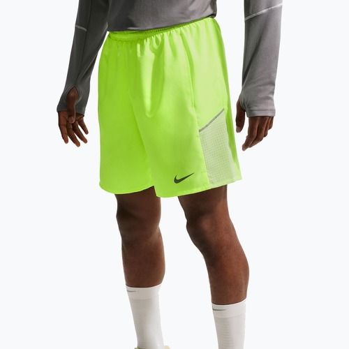Vyriški bėgimo šortai Nike Miler Dri-Fit 2in1 7" volt ice/barely volt