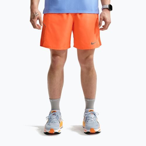 Vyriški bėgimo šortai Nike Miler Dri-Fit 2in1 7" total orange