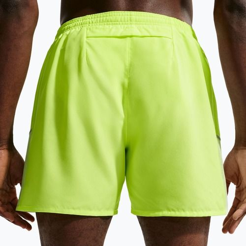 Vyriški šortai Nike Miler Dri-Fit Brief Lined 5" volt ice/barely volt