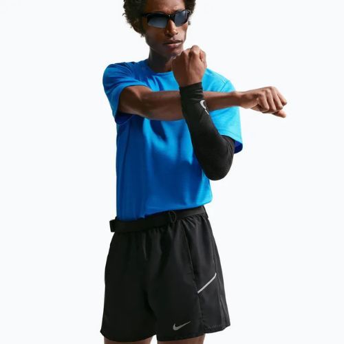 Vyriški šortai Nike Miler Dri-Fit Brief Lined 5" black/black