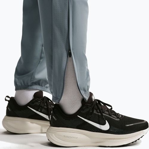Vyriškos bėgimo kelnės Nike Miler Dri-Fit Woven smoke grey/smoke grey