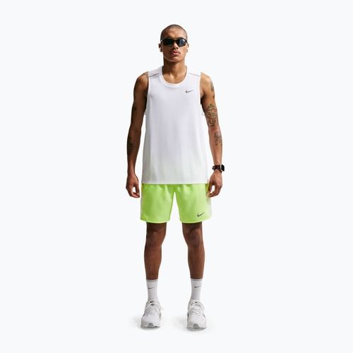 Vyriški bėgimo šortai Nike Miler Dri-Fit Brief Lined7" volt ice/barely volt