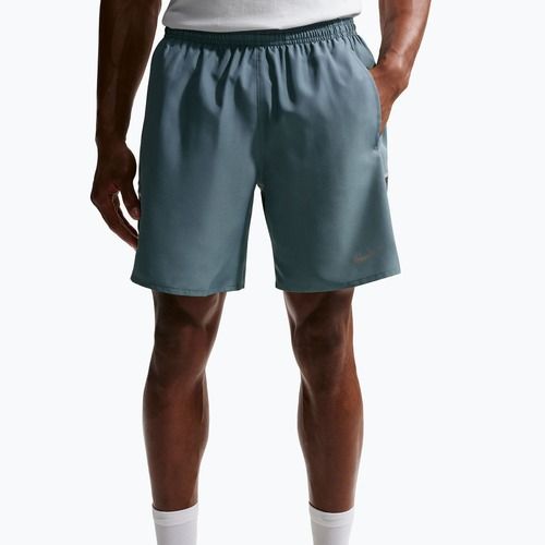 Vyriški bėgimo šortai Nike Miler Dri-Fit Brief Lined7" mineral slate