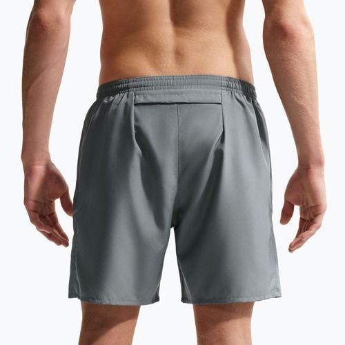 Vyriški bėgimo šortai Nike Miler Dri-Fit Brief Lined7" smoke grey/smoke grey