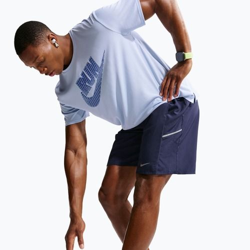Vyriški bėgimo šortai Nike Miler Dri-Fit 9" midnight navy