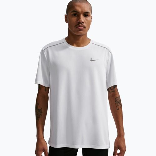 Vyriški bėgimo marškinėliai Nike Miler Dri-Fit UV white