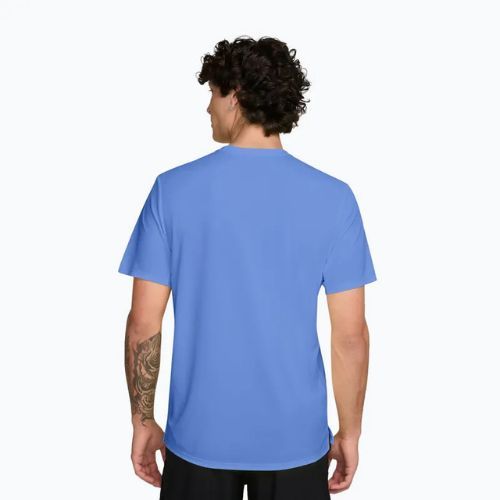 Vyriški bėgimo marškinėliai Nike Miler Dri-Fit UV royal pulse