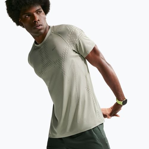 Vyriški bėgimo marškinėliai Nike Stride Dri-Fit ADV spruce fog/light army