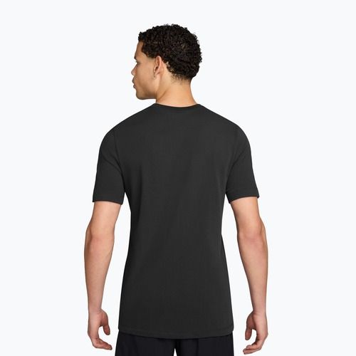 Vyriški bėgimo marškinėliai Nike Dri-Fit Running black/mineral slate
