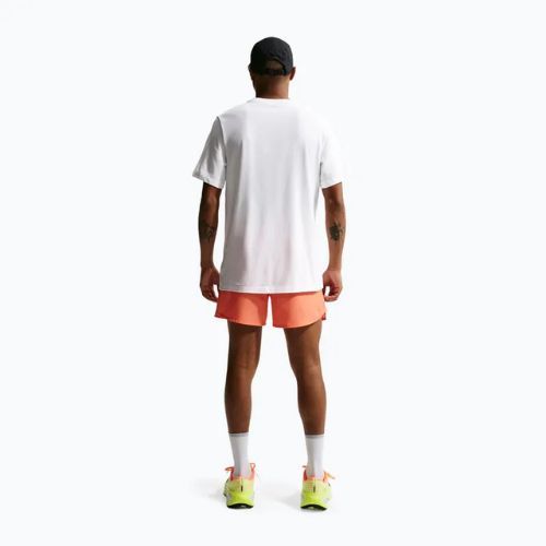 Vyriški bėgimo marškinėliai Nike Dri-Fit Running white/barely volt