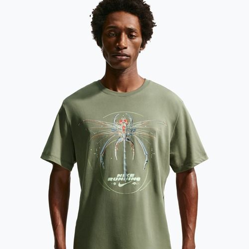 Vyriški bėgimo marškinėliai Nike Dri-Fit Running silver sage
