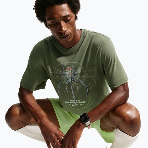 Vyriški bėgimo marškinėliai Nike Dri-Fit Running silver sage