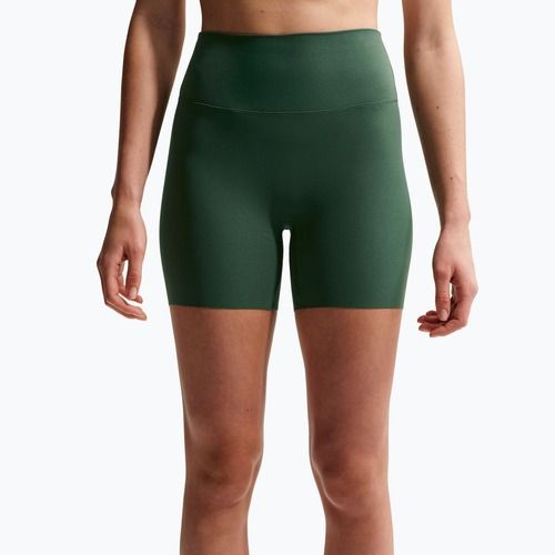 Moteriški šortai Nike Zenvy High Waisted Biker 5" fir/white