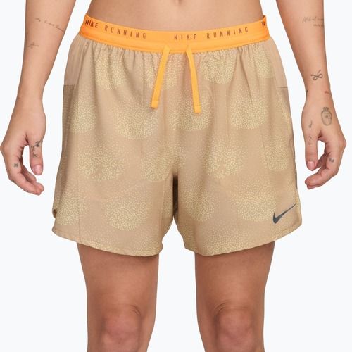 Vyriški bėgimo šortai Nike Stride Dri-Fit Brief Lined 5" linen