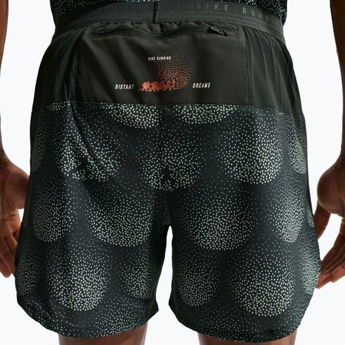 Vyriški bėgimo šortai Nike Stride Dri-Fit Brief Lined 5" black spruce