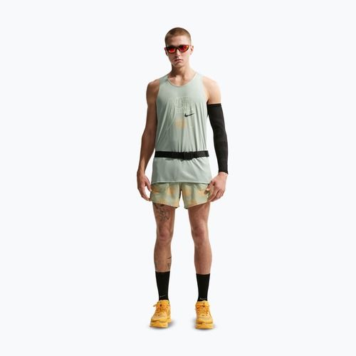 Vyriški bėgimo marškinėliai Nike Stride Dri-Fit ADV jade horizon/linen