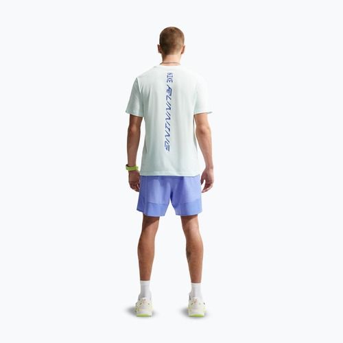 Vyriški bėgimo marškinėliai Nike AeroSwift Dri-Fit barely green/lapis