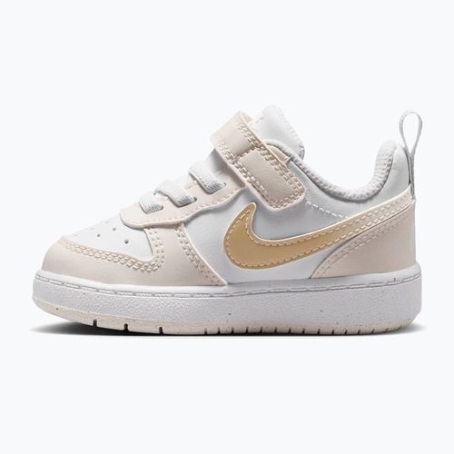 Vaikiški batai Nike Court Borough Low white/chalk/white/shimmer