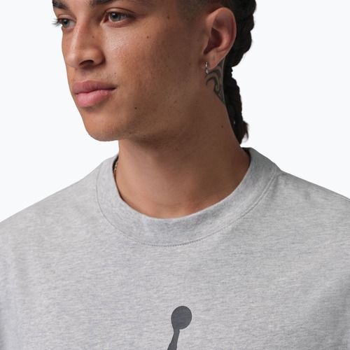 Koszulka męska  Nike Jordan grey heather/black
