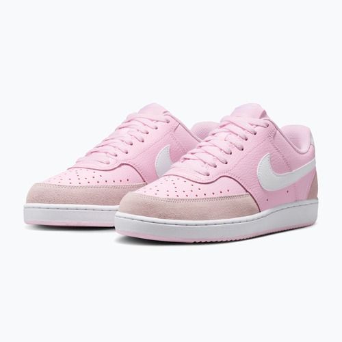Moteriški batai Nike Court Vision Low Suede pink foam/white