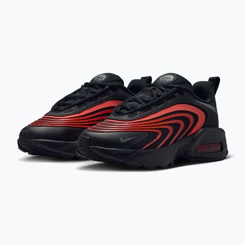 Vaikiški batai Nike Air Max Fire black/picante red/smoke grey