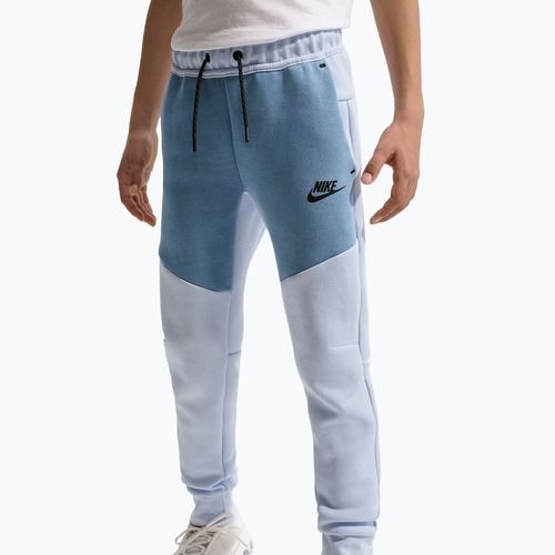 Vaikiškos kelnės Nike Sportswear Tech Fleece hydrogen blue/work blue/black/black