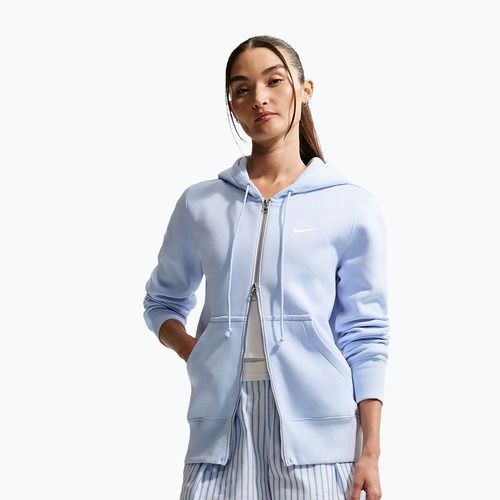 Moteriškas džemperis  Nike Sportswear Phoenix Fleece Full Zip hydrogen blue/sail