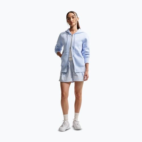 Moteriškas džemperis  Nike Sportswear Phoenix Fleece Full Zip hydrogen blue/sail
