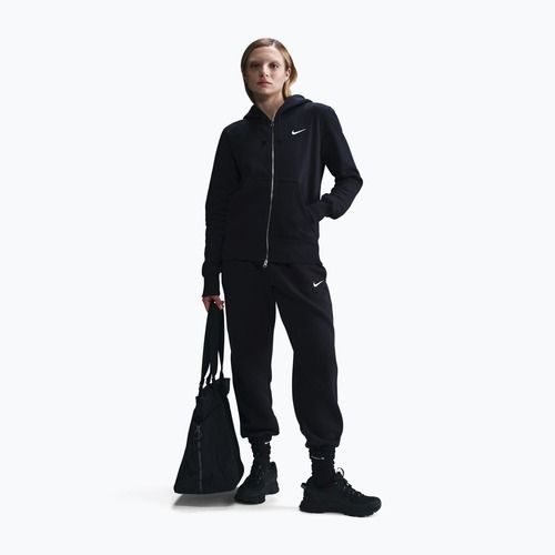 Moteriškas džemperis Nike Sportswear Phoenix Fleece Full Zip black/sail