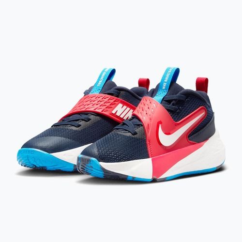 Vaikiški batai Nike Team Hustle D 12 tm navy/university red/photo blue/sail