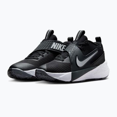 Nike Team Hustle D 12 batai juodi/anglies spalvos/balti