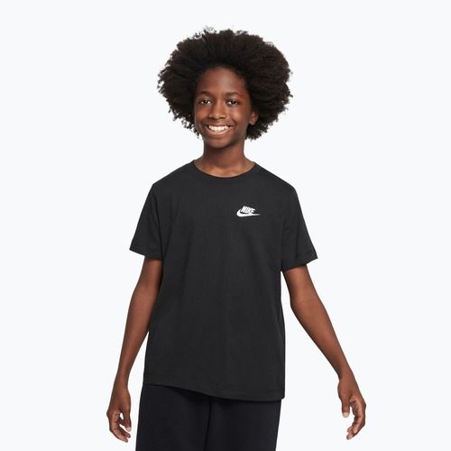 Vaikiški marškinėliai Nike Sportswear black