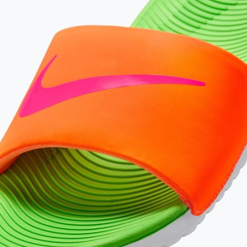 Šlepetės Nike Coffee total orange/green strike/hyper pink