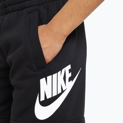 Vaikiški šortai Nike Sportswear Club Fleece black/white
