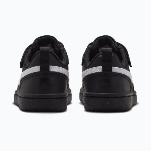 Vaikiški batai Nike Court Borough Low Recraft black/black/white