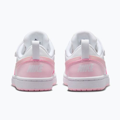 Vaikiški batai Nike Court Borough Low Recraft white/pink foam