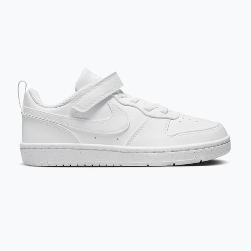 Vaikiški batai Nike Court Borough Low Recraft white/white/white