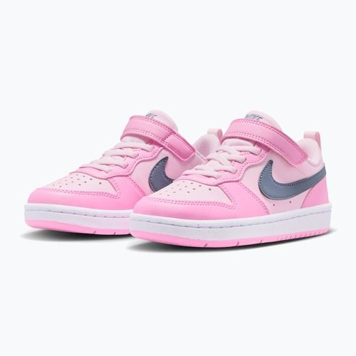 Vaikiški batai Nike Court Borough Low Recraft pink foam/pink rise/white/ashen slate