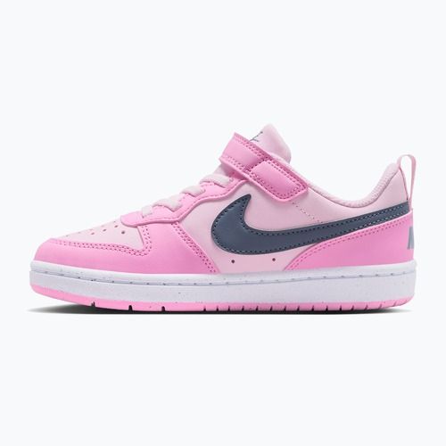 Vaikiški batai Nike Court Borough Low Recraft pink foam/pink rise/white/ashen slate