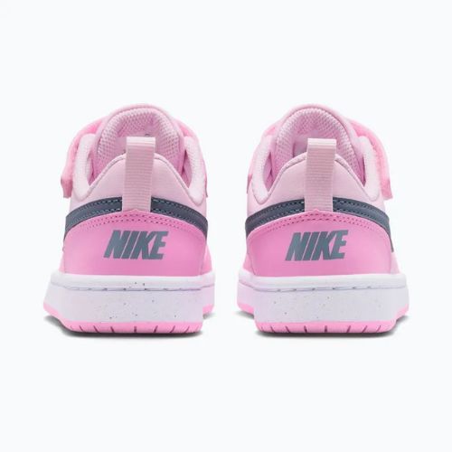 Vaikiški batai Nike Court Borough Low Recraft pink foam/pink rise/white/ashen slate