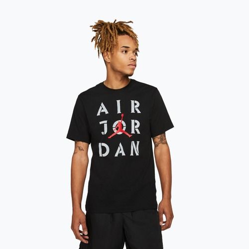 Vyriški marškinėliai Nike Jordan AJ5 Graphic black/white/gum red