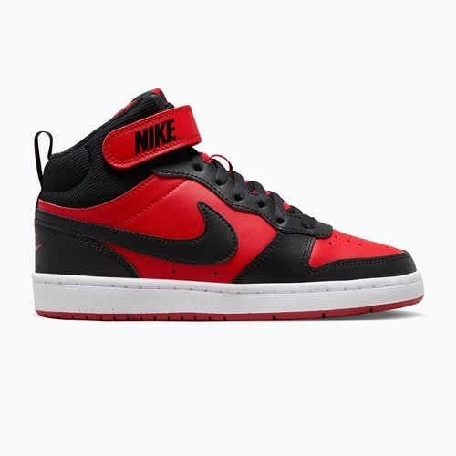 Vaikiški batai Nike Court Borough Mid 2 university red/white/black