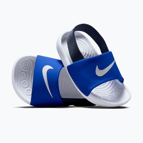 Vaikiškos šlepetės Nike Coffee game royal/thunder blue/white/white