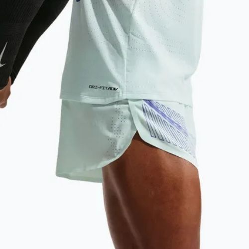 Vyriški bėgimo šortai Nike AeroSwift Dri-Fit ADV Brief-Lined 2" barely green/lapis