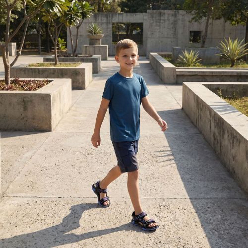 Vaikiški turistiniai sandalai KADVA Vite JR navy blue