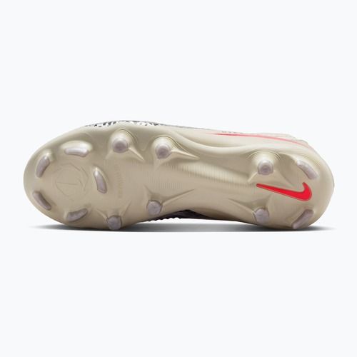 Vaikiški futbolo bateliai Nike United Jr. Phantom 6 High Academy MG burgundy crush/fossil/university red